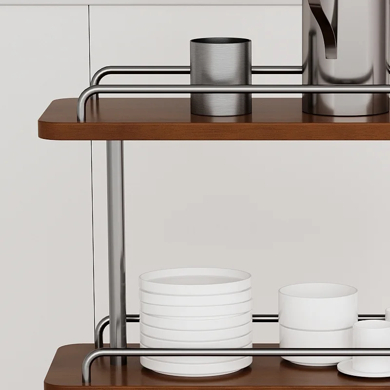 이동식 수납 트롤리, 레트로 소파 사이드 테이블, 랙