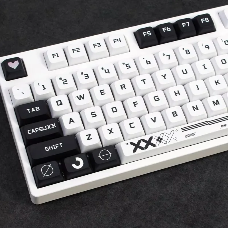 New Printed Collection XDA Keycaps 132 Key Mechanical Keyboard Customized Personalized Cute Keycaps Thermal Sublimation PBT