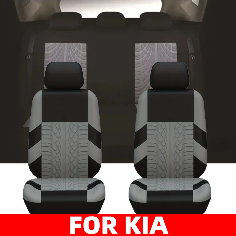 

Чехол на автомобильное сиденье, четыре сезона, высококачественный тканевый дышащий и нескользящий тканевый чехол с полной оберткой, весь автомобильный чехол на 5-местное сиденье ДЛЯ KIA