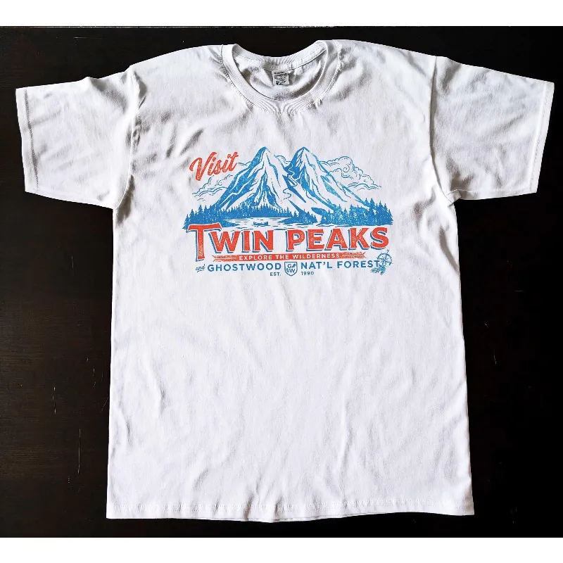 T-shirt Visit Shuangfeng Town Explore Wilderness Summer New Fashion Cotton Unisex T-shirt