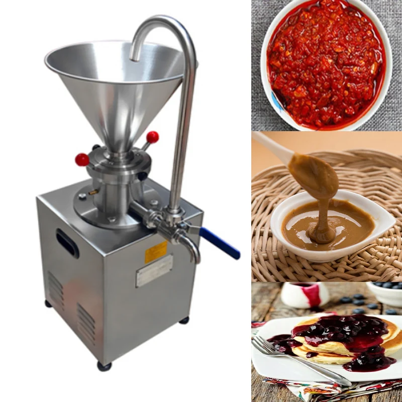 

Competitive Price Stainless Steel Shaft Grinding Tahini Colloid Mill Milk Peanut Butter Making Machine