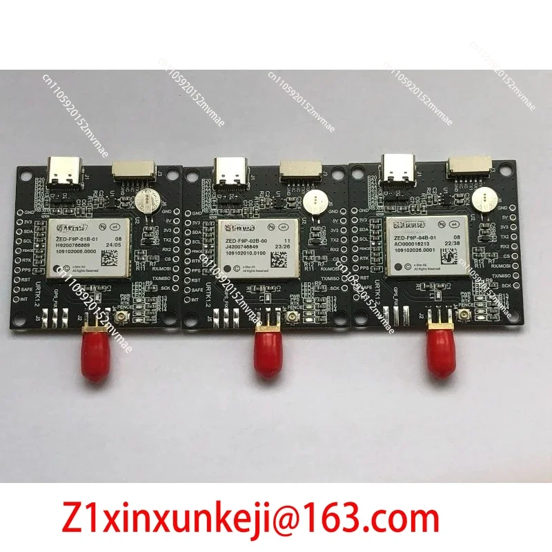 ZED-F9P 01B/02B/04B New High-precision Centimeter-level RTK Module GNSS Board