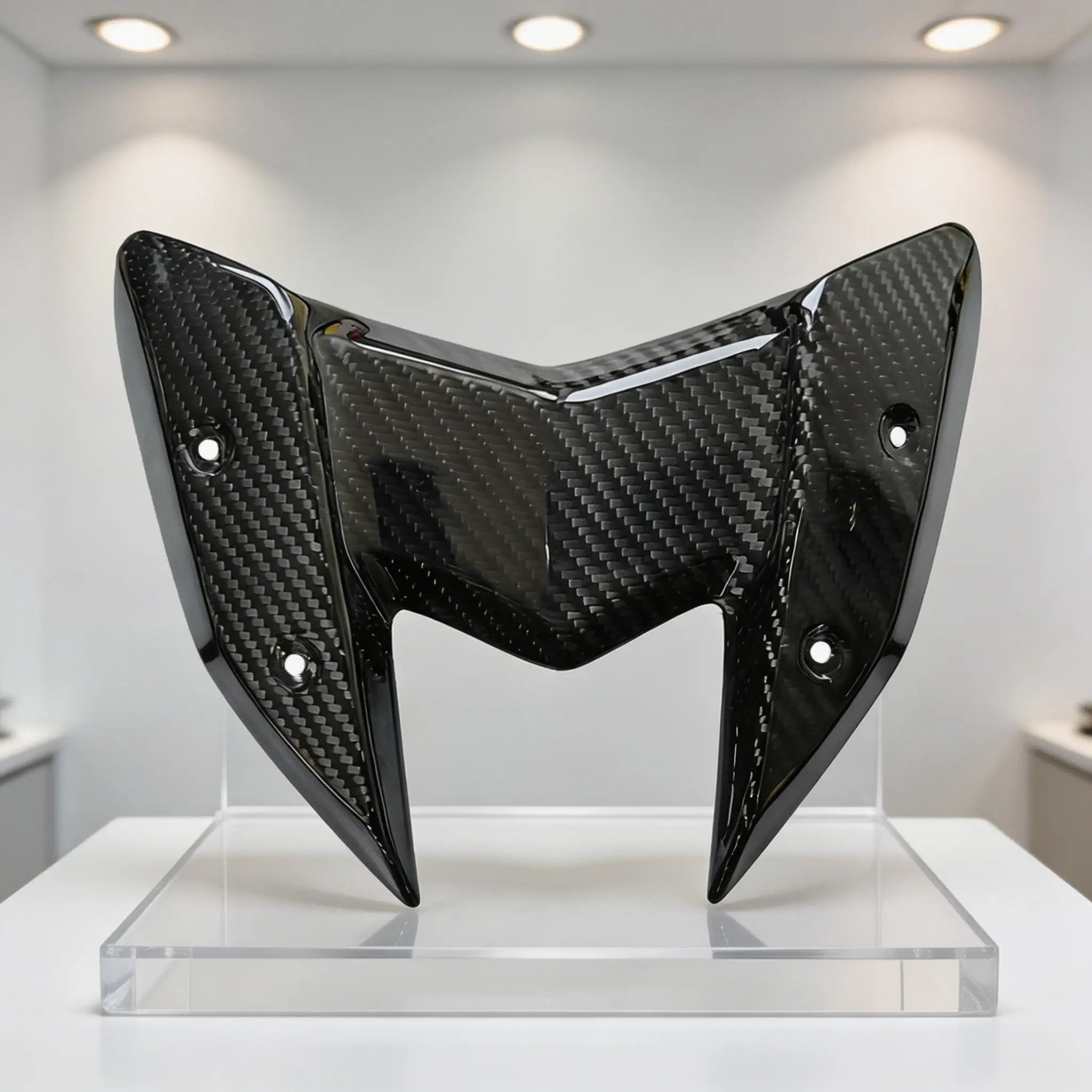 

Накладка на ветровое стекло мотоцикла из углеродного волокна для Kawasaki Z800 2013-2016