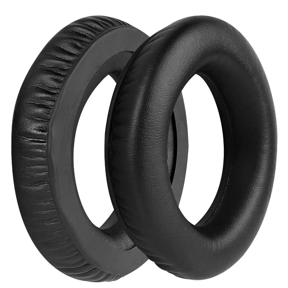 1 Paar Ersatz-Ohrpolster, Memory-Schwamm, weiches Ohrpolster aus Proteinleder für Sennheiser PX360 PX360BT MM450 MM550