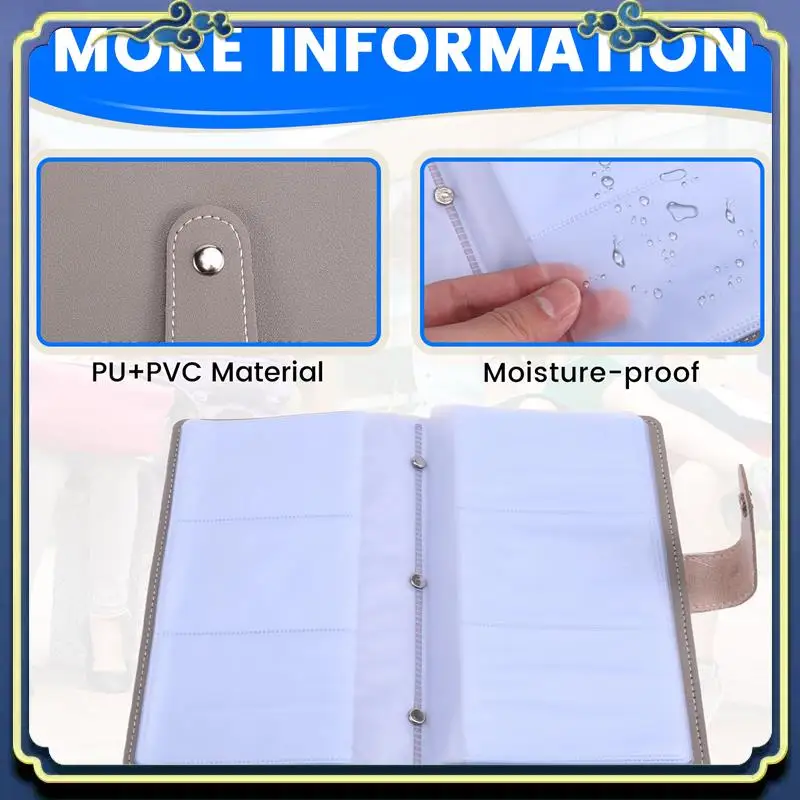 

Portable 96 Envelope Savings Challenge Book, 96 Envelopes Money Saving Budget Binder, 96 Envelopes Challenge Binder