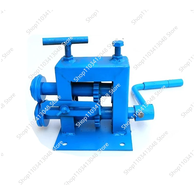 Automatic Steel Bar Bending Machine Round Rolling Manual Small White Iron Sheet Edge Pressing Tool