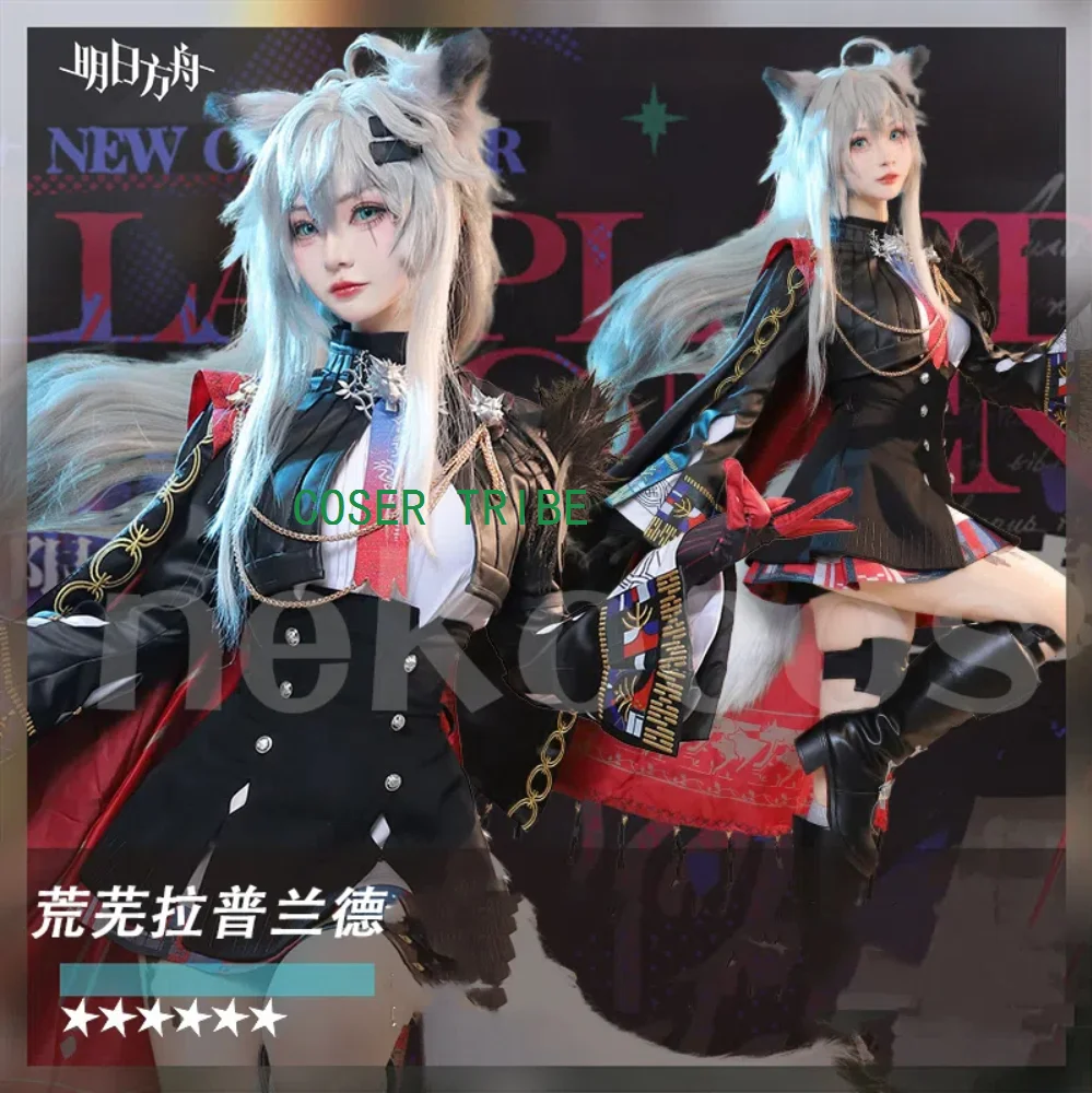 COSER TRIBE Arknights Lappland Women Cosplay Costume Cos Game Anime Party Uniform Hallowen Play Role Clothes Clothing