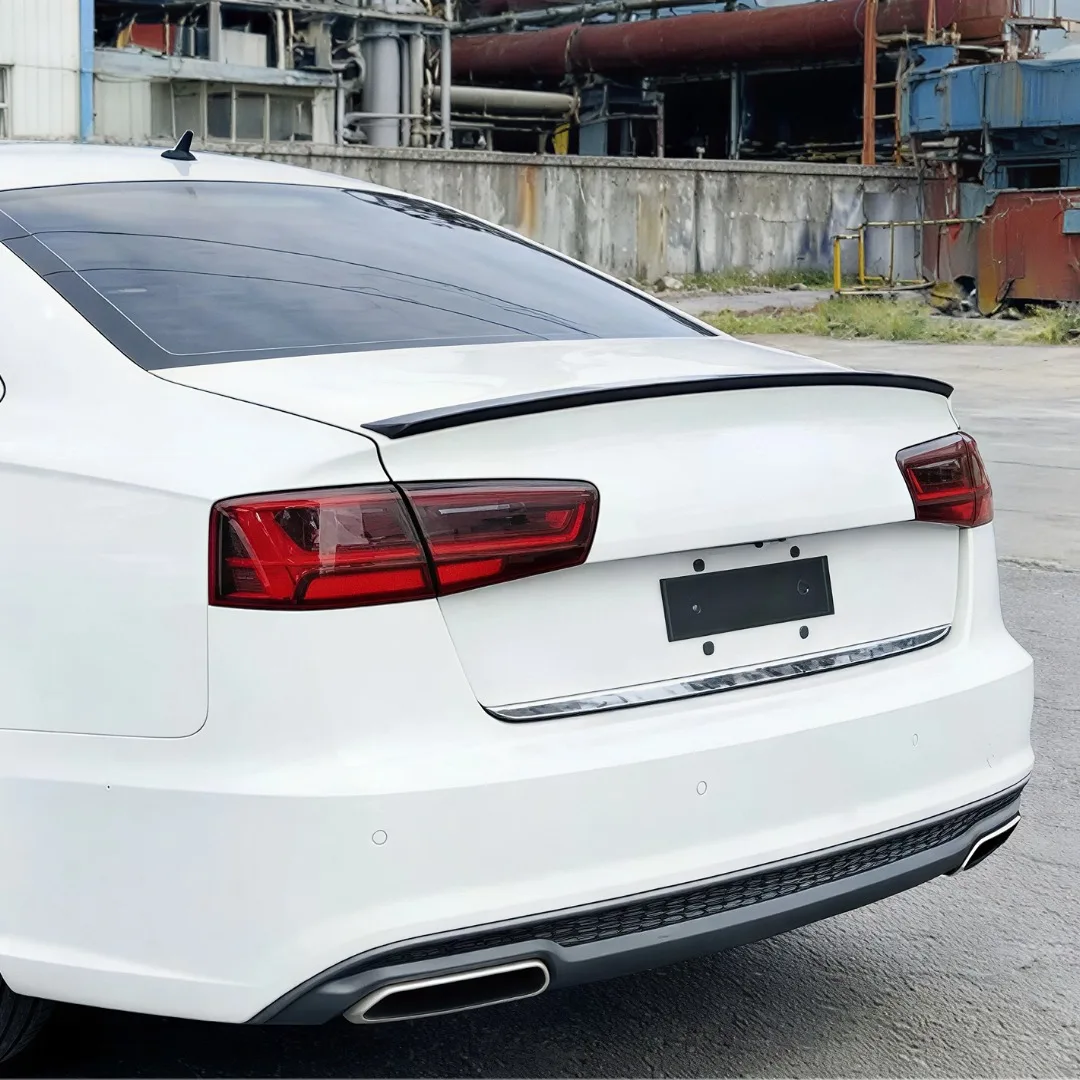 Alerón Trasero para Maletero, Deflector de Aire, Alerón Decorativo para Audi A6 S6 C7 4 Puertas Sedán 2012-2017, Accesorio de Estilo Tuning