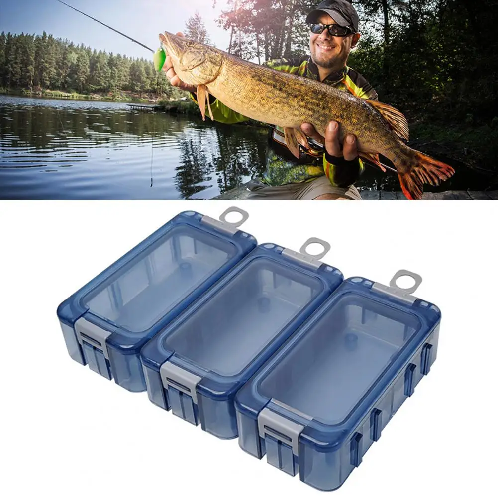 Fishing Bait Storage Box Waterproof Glow-in-the-dark Fishing Lure Box Set with Heavy Duty Organizer Case Portable for Anglers