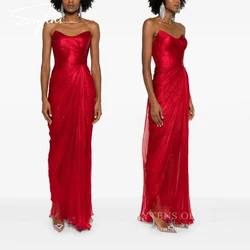 SSYTENS Elegant Women's Evening Dresses Wedding Party Customized Homecoming Gowns Long Celebrity Prom Dress فساتين حفلة موسيق