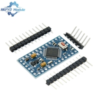 Pro Mini 328 Mini 3.3V/8M 5V/16M ATMEGA328 ATMEGA328P-AU 3.3V/8MHz 5V/16MHZ for Arduino