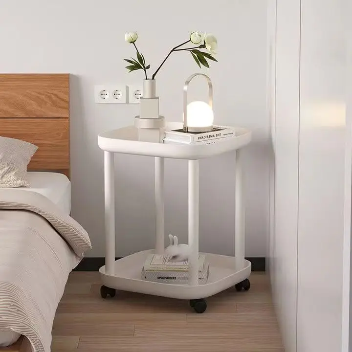 Mini bedside table, modern and minimalist storage rack, small bedside bedroom cabinet, high-end feeling