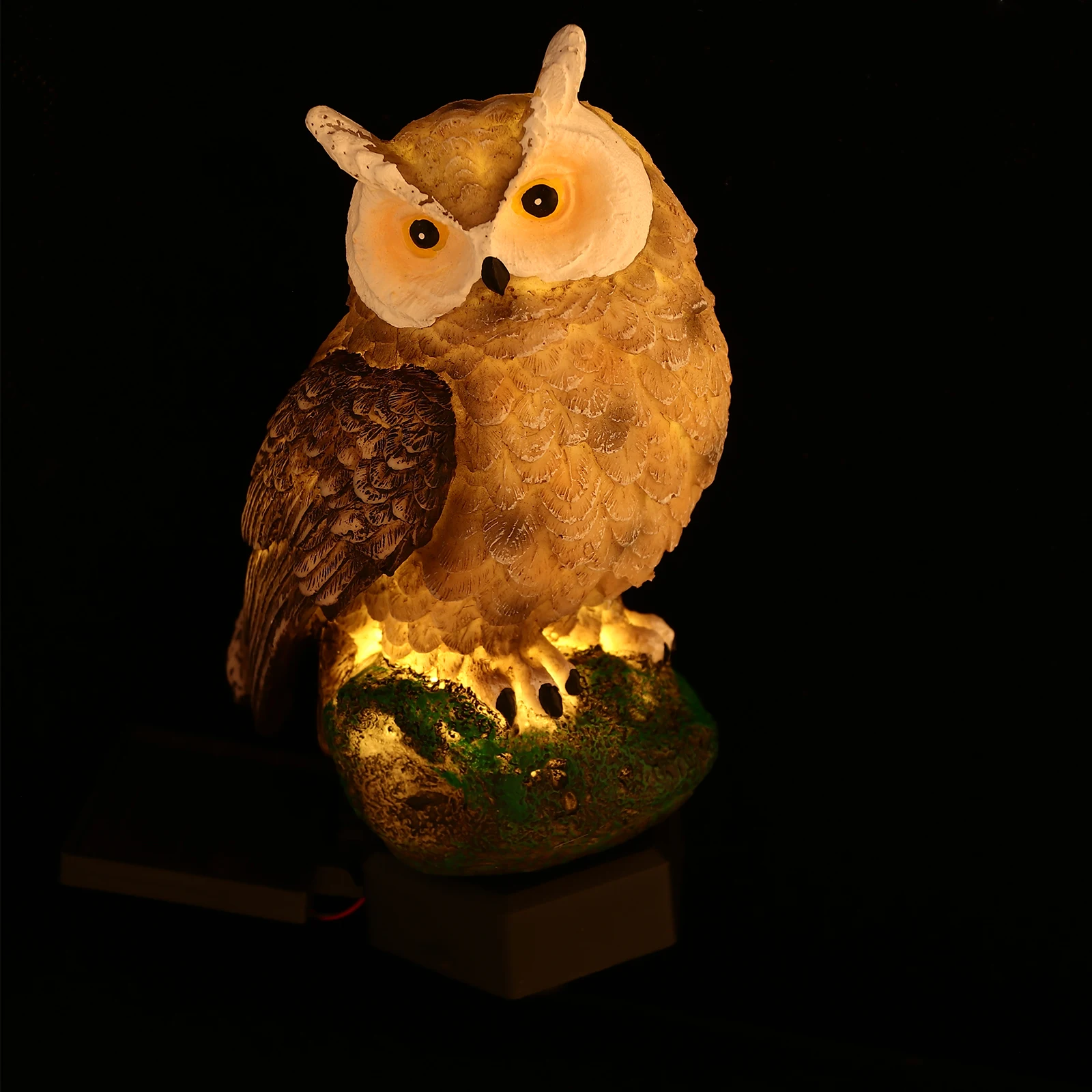 

Owl Solar Light ABS Waterproof LED Owl Garden Led Lights L Lighting Decorative Night Fake Outdoor Solar Lights