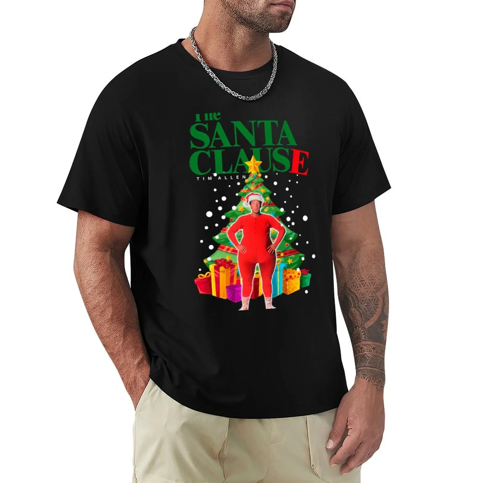 

The Funny Santa Clause T-Shirt funny costumes topping men clothing