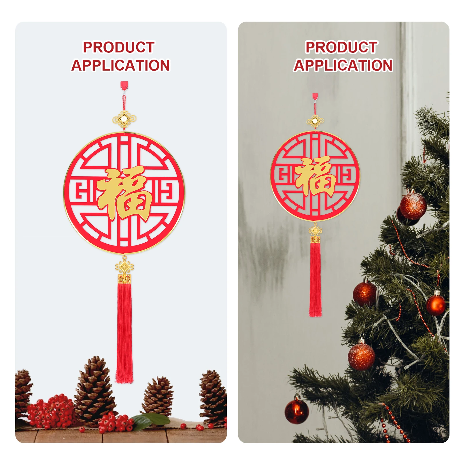 

Pendant Fu Character Hanging Decoration Decorations New Year Acrylic Chinese Ornamnet