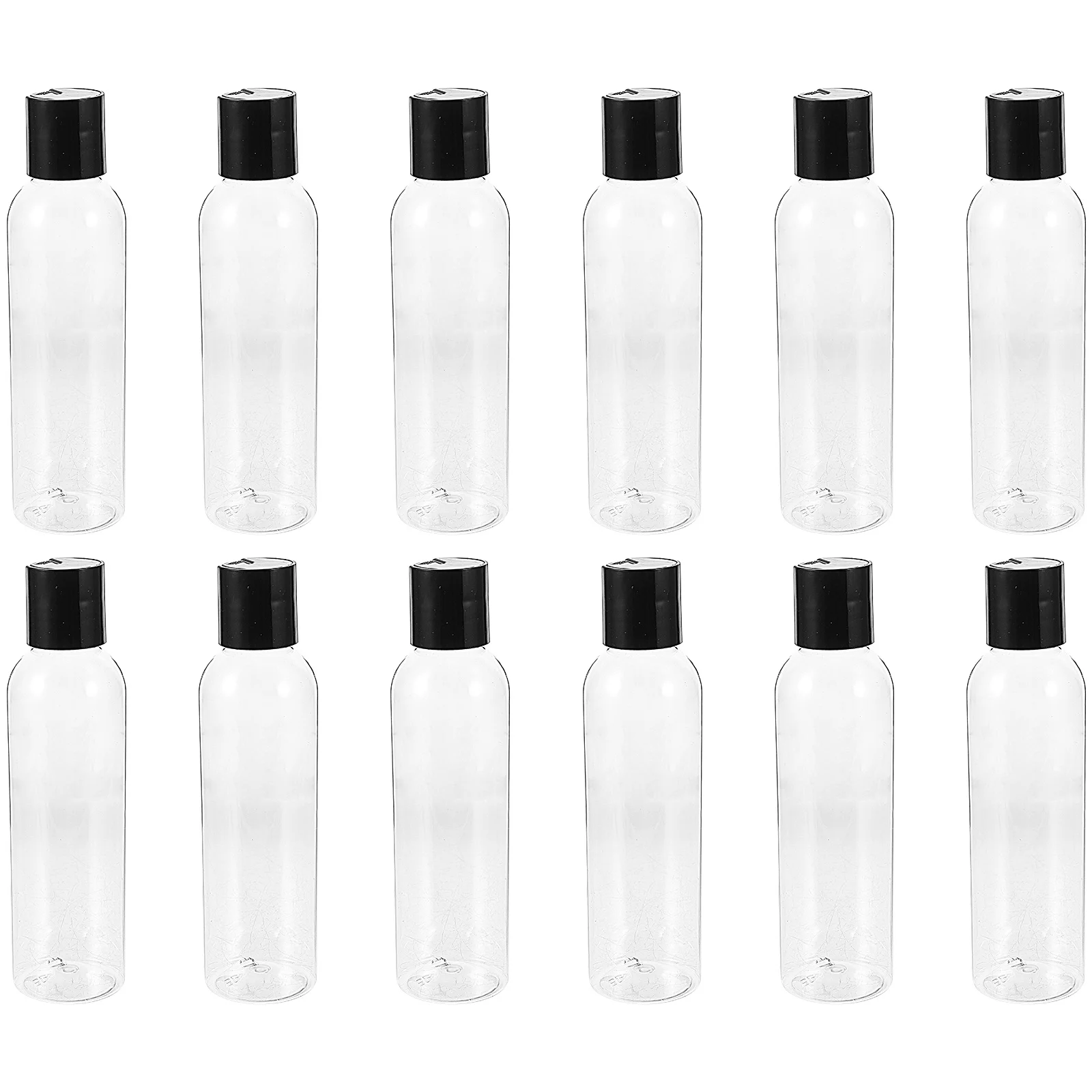 12Pcs Press Bottle Set Premium Refillable Lotion Containers Portable Sub Bottles for Travel Shampoo Shower Gel Body Cream