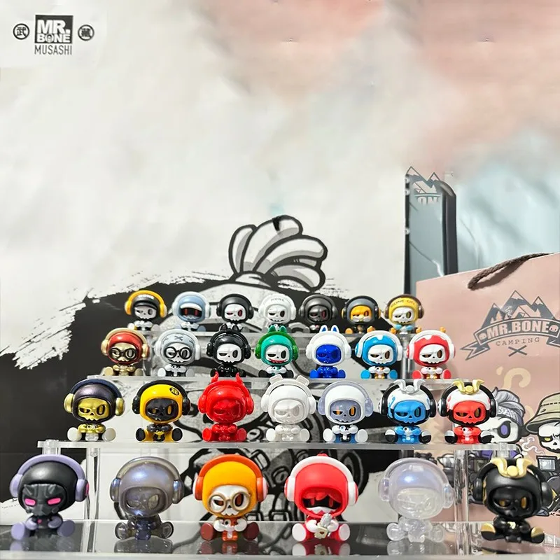 

MR.BONE Babybone 1.0 Series Mini Blind Box Bag Guess Bag Mystery Box Toy Doll Anime Figure Desktop Ornaments Model Surprise Gift