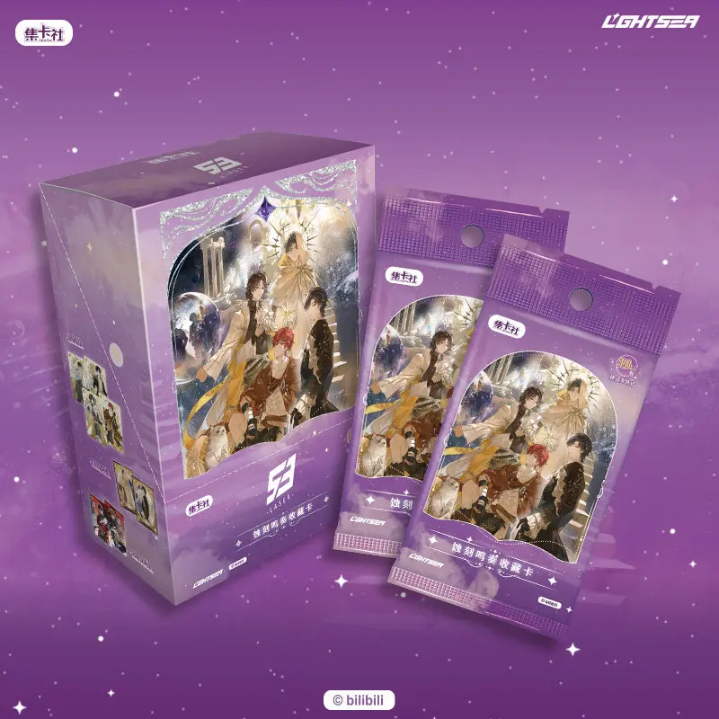 

10 Packs CARDFUN LASER Bilibili × MissEvan FM Cards Official Anime TCG CCG Collectible Card Trading Cards Hobby Gifts Toys