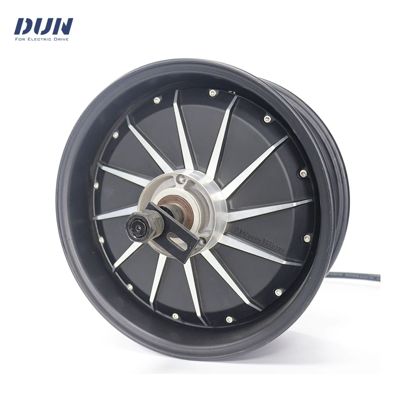 YMMAMotor 12x2.5/3.5 Inch 254 75kmh 48V 60V 72V 3000w Hall Sensor Brushless DC Wheel Hub Motor