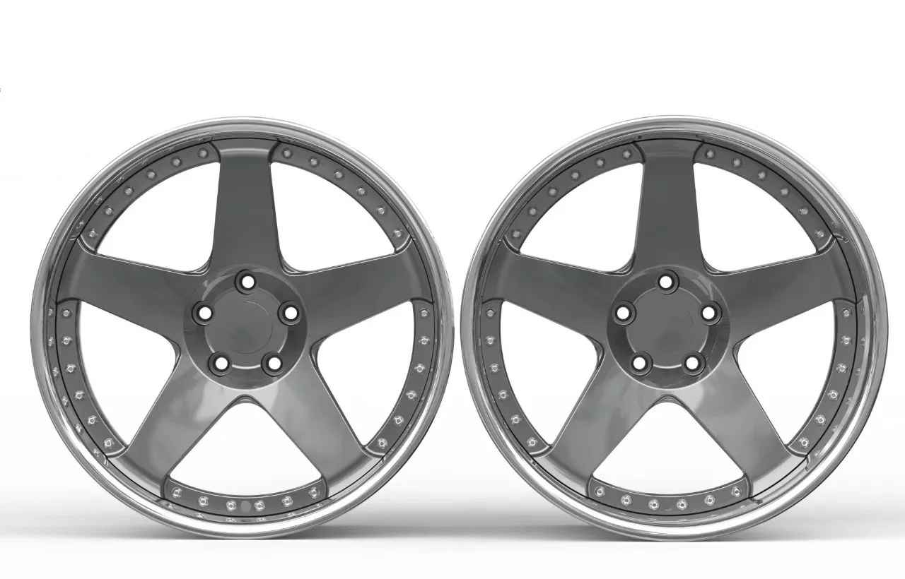 Aluminum t6061 forged car alloy wheel rims 19 inch 5 holes 5x1143 made in china for 2003 nissan 350z