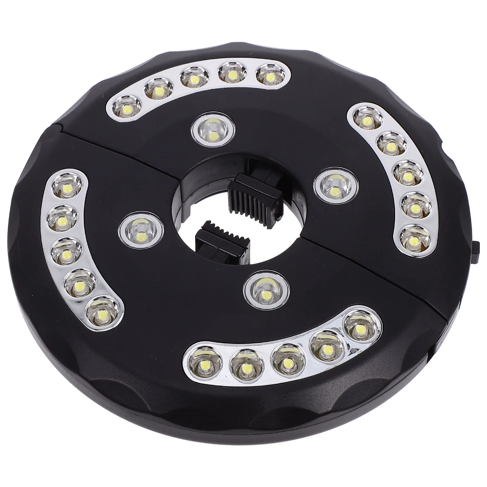 

White 20 8 LED Umbrella Light Cordless Detachable Outdoor Patio Pole Lamp Camping Tent Emergency USB Adapter Umbrella Light