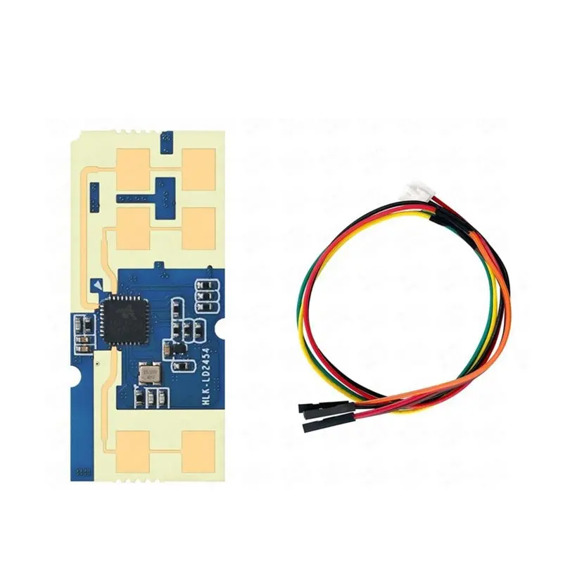 B63B-Radar Module 24G Human Presence Sensor LD2416 With 1.5Mmx4 Pin Cable Smart Home Micro-Motion Static Detection Module