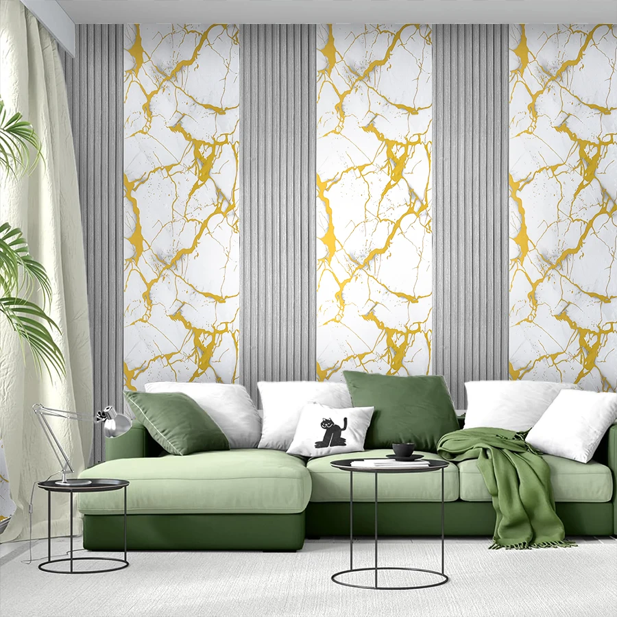 Painel de Parede em Mármore Do - Luxury Lifestyle Wallpaper avaliação e preço