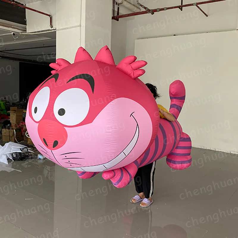 

Надувные кошки, воздушные модели на тему животных с воздуходувками, декоративный реквизит для наружных квадратных парадов.