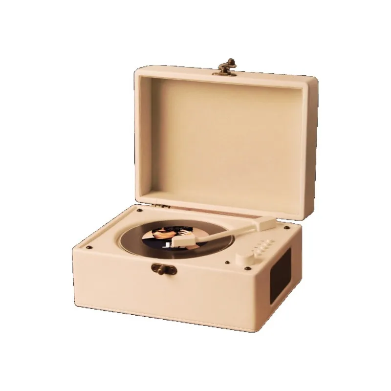 For Album CD Player Retro Bluetooth All-in-One Audio Music Discs Discs Birthday Gifts