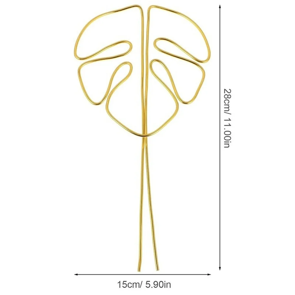Stainless Steel Plant Support for Monstera to Provide Consistent Vertical Guidance and Improve Plant Posture For Indoors