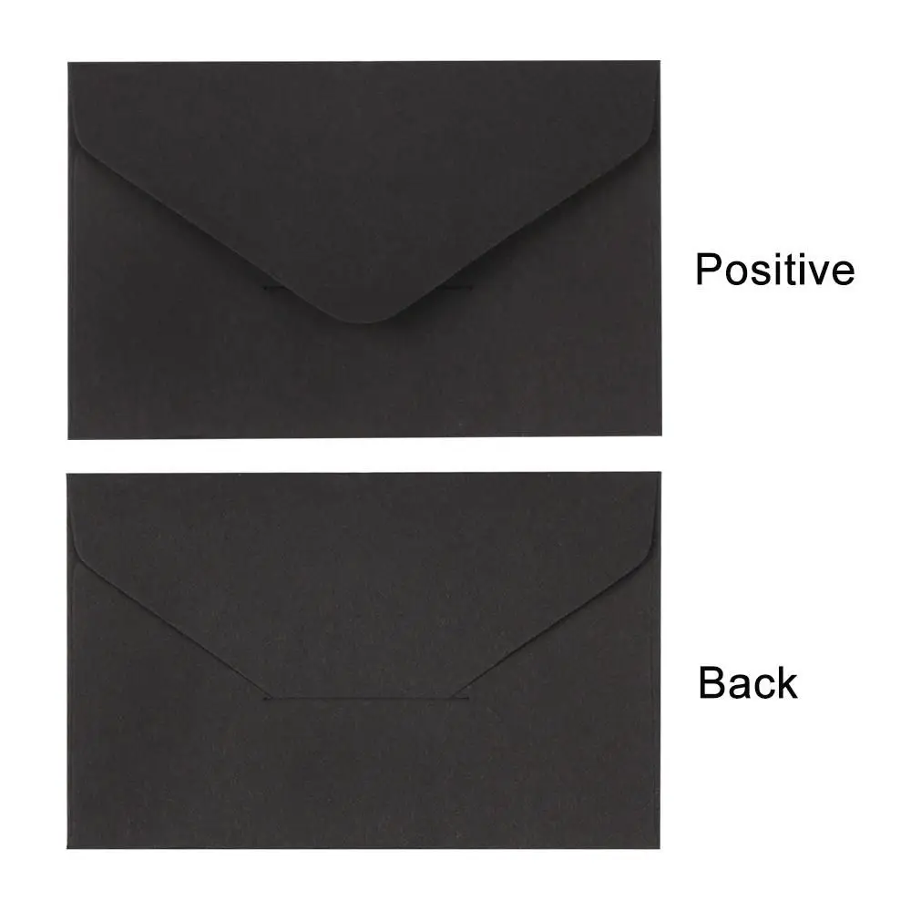 20 Pcs/Set Business Gift Mini Series Retro Stationery Paper Mailer Kraft Paper Business Card Storage Western Envelope