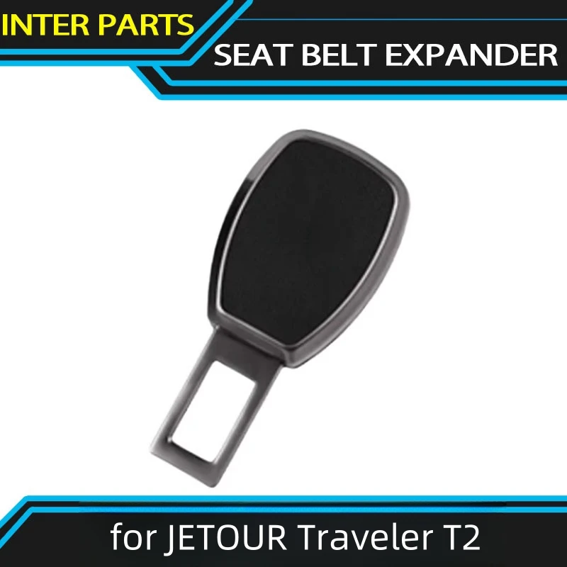 Sea belt extender fit for JETOUR Traveler T2 car seat belt buckle plug thick insertion socket extender