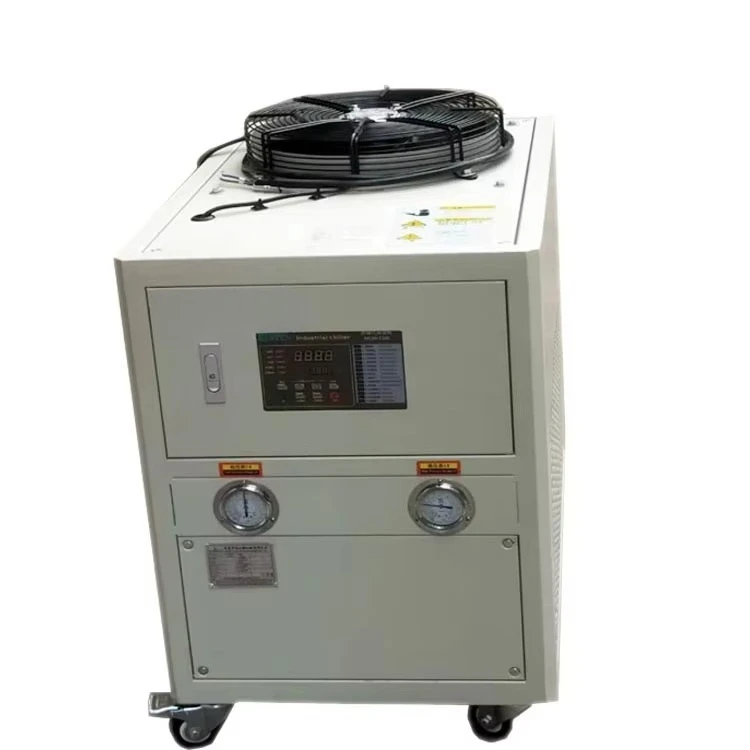 1 Ton Industrial Air-Cooled Water Chiller, Complete with Pump & Motor Core Components
