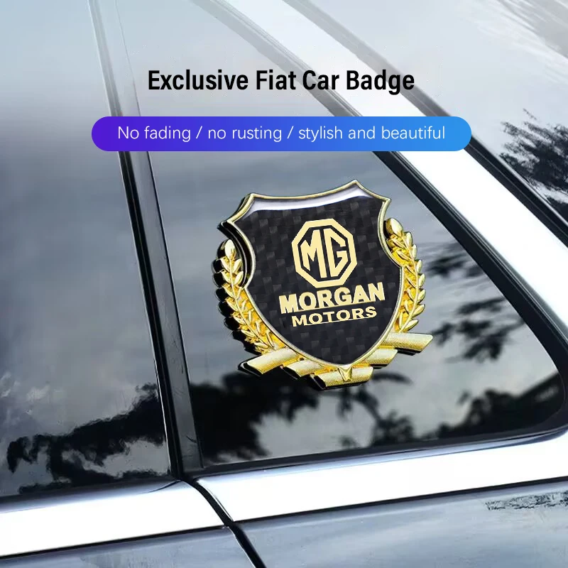 2 قطعة ثلاثية الأبعاد شعار معدني ملصق سيارة شارة الديكور الشارات لموريس المرآب MG MG3 MG5 MG6 MG7 GT GS هيكتور HS ZS ZX EZS EHS