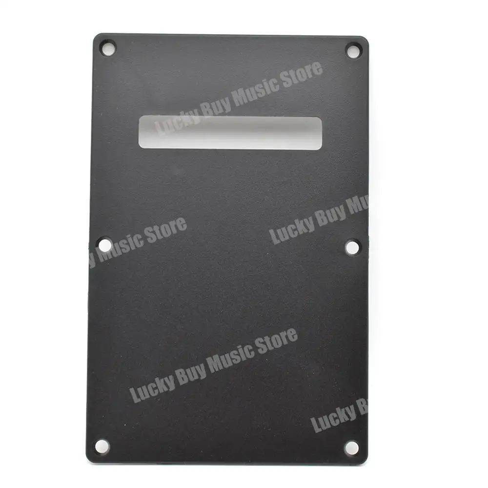 10 قطع من غطاء Pickguard PVC اللوحة الخلفية اللوحة الخلفية 1 طبقة للجيتار الكهربائي على الطراز الحديث باللونين الأبيض والأسود