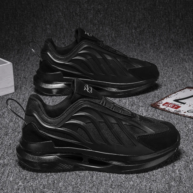 

Couple sports single shoes, thick soled non slip casual shoes, lightweight and comfortable outdoor sports plus size running shoe