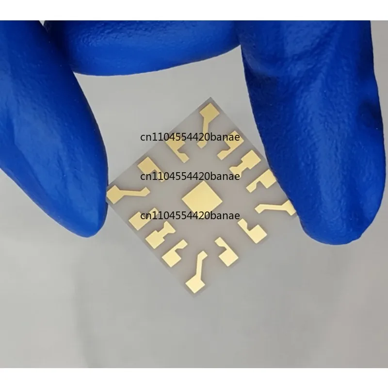 Ceramic Circuit Board Alumina Substrate Heat Sink High Thermal Conductivity Circuit Board Scientific Research Chip Holder