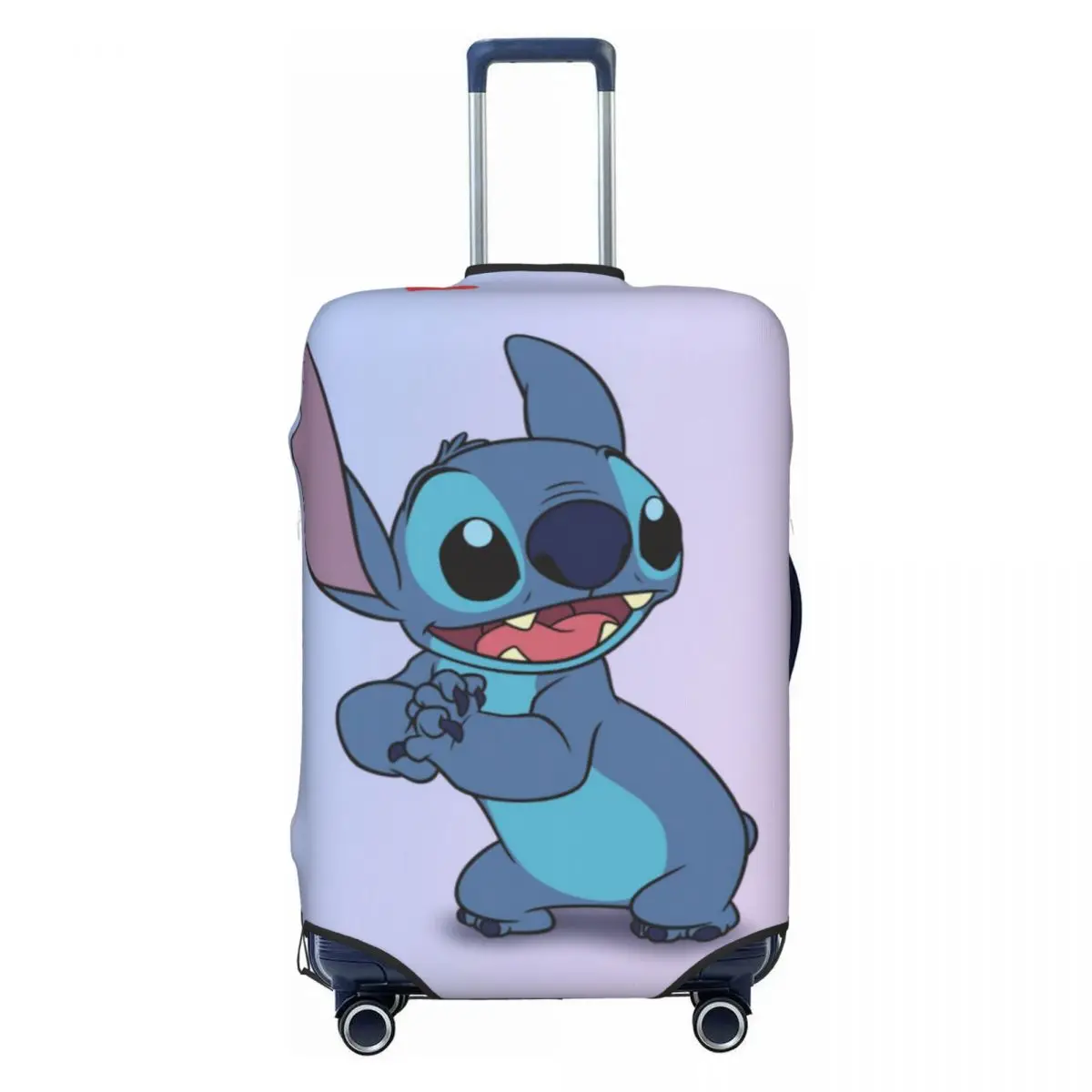 

Custom Funny Stitchs Adventure Anime Luggage Cover Cute Suitcase Protector Covers Suit For 18-32 inch