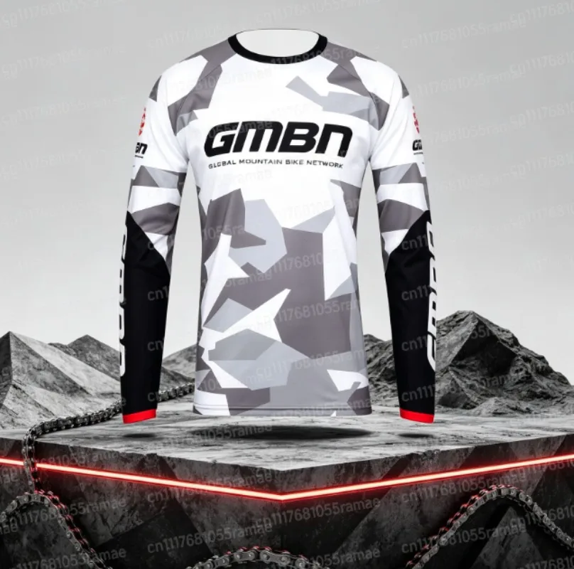 Off-road Endurance Downhill Jersey  Bicycle Shirt Mountain Bike Sweatshirt Breathable Quick-drying Shirt FamilyMatching