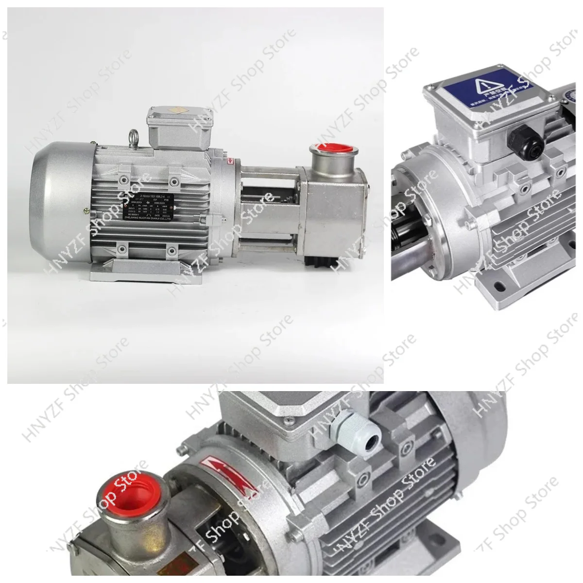 Flexible Pump Self-priming Stainless Steel Food-Grade Wine & Rice Porridge Rotor Food Conveying Pump 370W/550W/750W