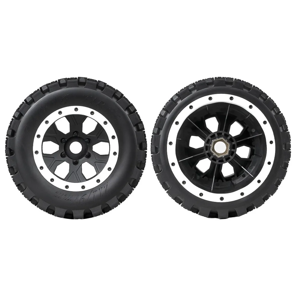 2 قطعة 211 مللي متر 1/5 عربات التي تجرها الدواب الإطارات الإطارات ل Arrma 1/5 Kartun 8S منبوذ 8S ل Trxs 1/5 X-MAXX RC سيارة