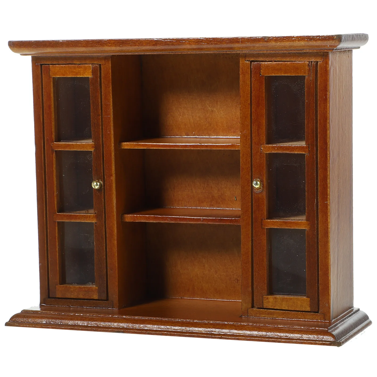 

Miniature Wooden Cabinet Warm Design for Mini House Decor 112 Scale Storage Micro Furniture Ornament Miniature Cabinet Model
