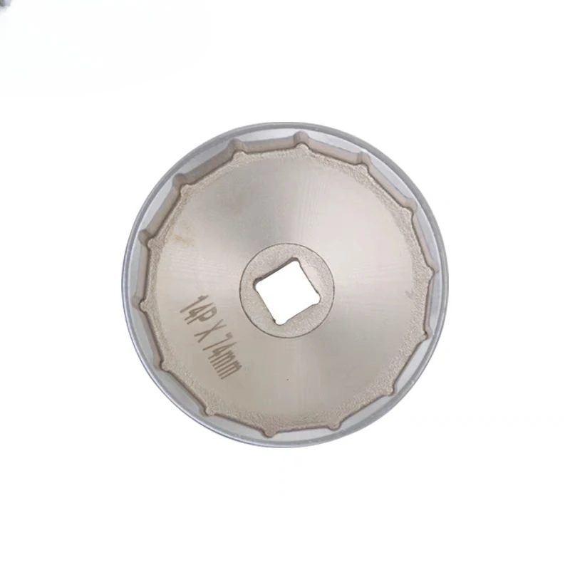 Special tools for auto repair are suitable for Mercedes-Benz integrated bowl-type oil filter wrench 14P74MM.