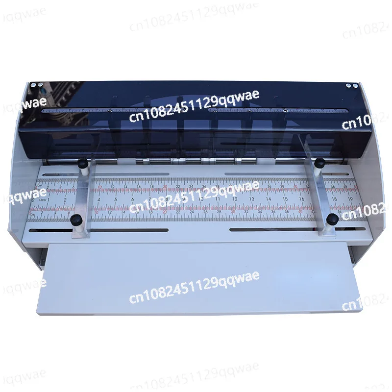 H500 electric indentation machine, dotted line indentation machine, dotted line scribing, cover creasing machine