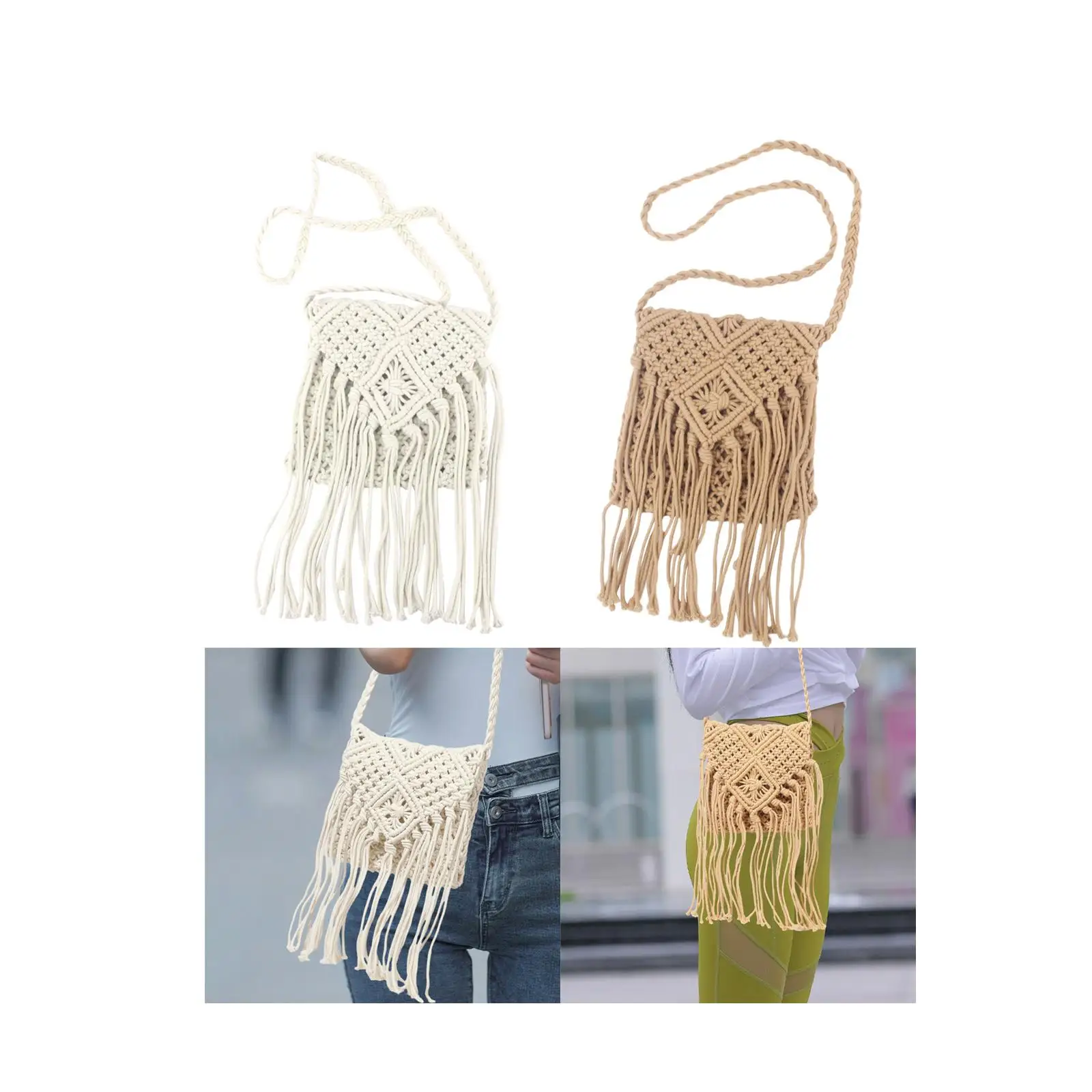 Women Shoulder Bag Pouch Elegant with Zipper Shopping Bag Summer Beach Bags Stylish for Picnic Vacation Spring Outdoor