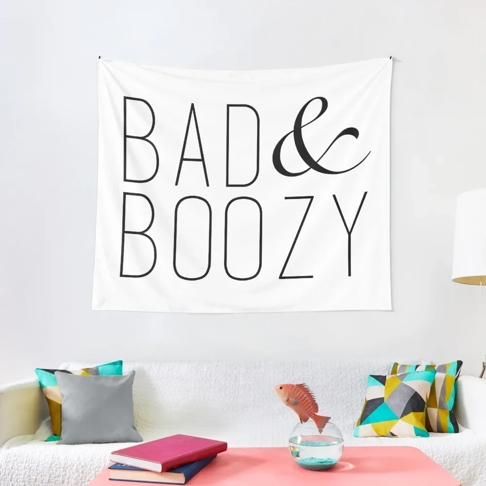 

Bad & Boozy Tapestry Home Decorators Funny House Decoration Tapestry