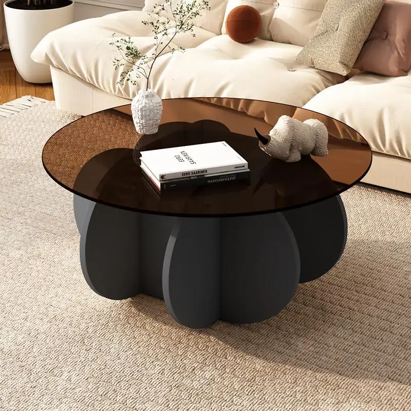 Modern Display Coffee Table Luxury European Vintage Trendy Side Table Nordic Storage Table Basse Living Room Furniture
