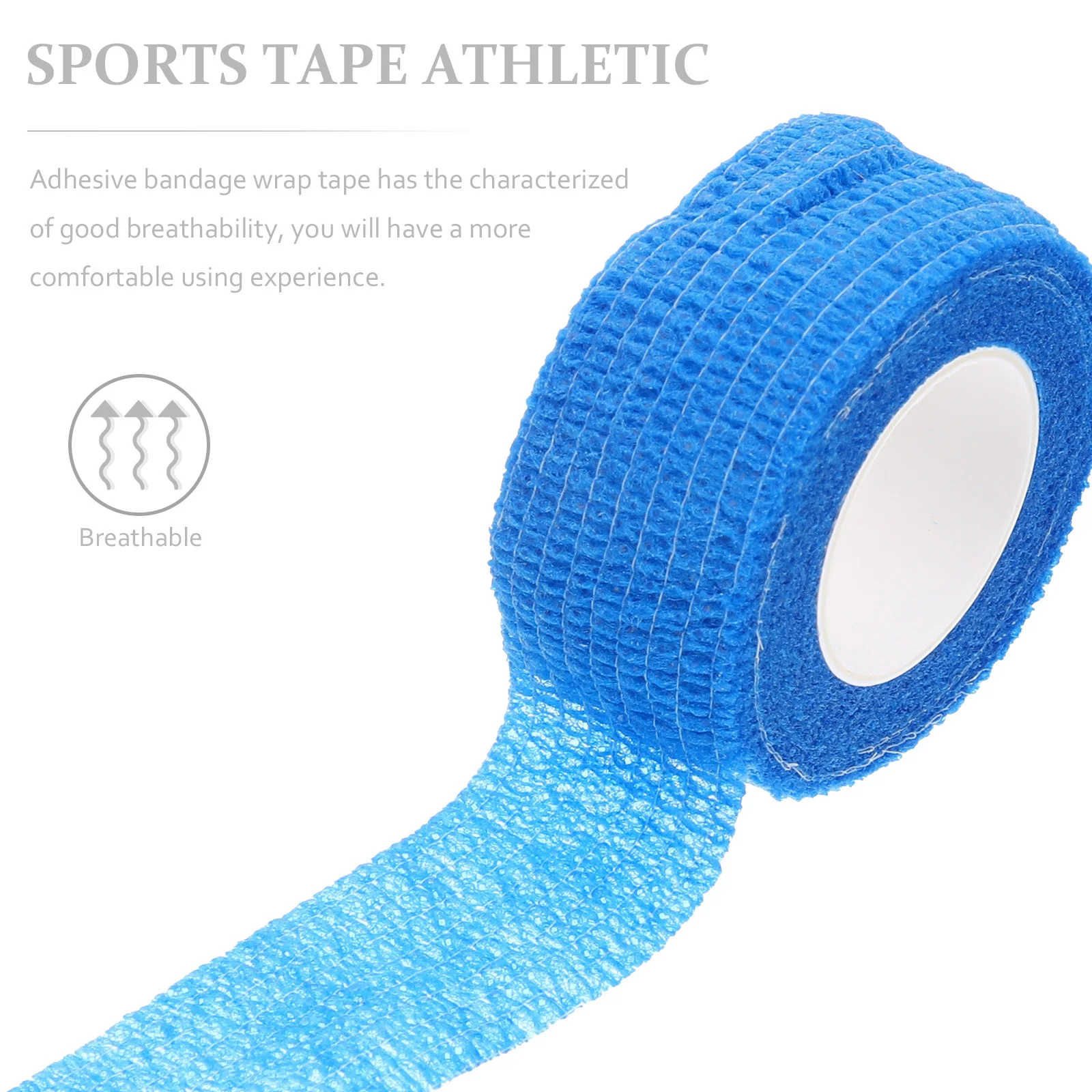 

1 Roll Self Adhesive Elastic Finger Wrap Sports Bandage Breathable Wrap Tape Wound Protection Athletic Use Tape