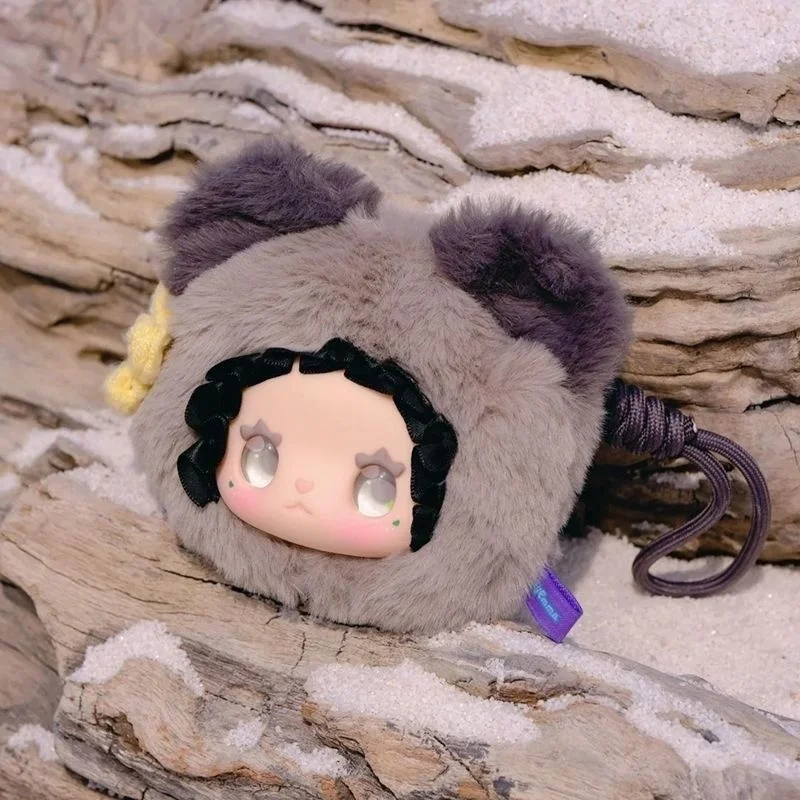 إيما رقيق زلابية سلسلة صندوق أعمى لطيف إيما محفظة نسائية للعملات المعدنية دمية صندوق غامض مفاجأة حقيبة قلادة ديكور هدايا عيد الميلاد مفاجأة