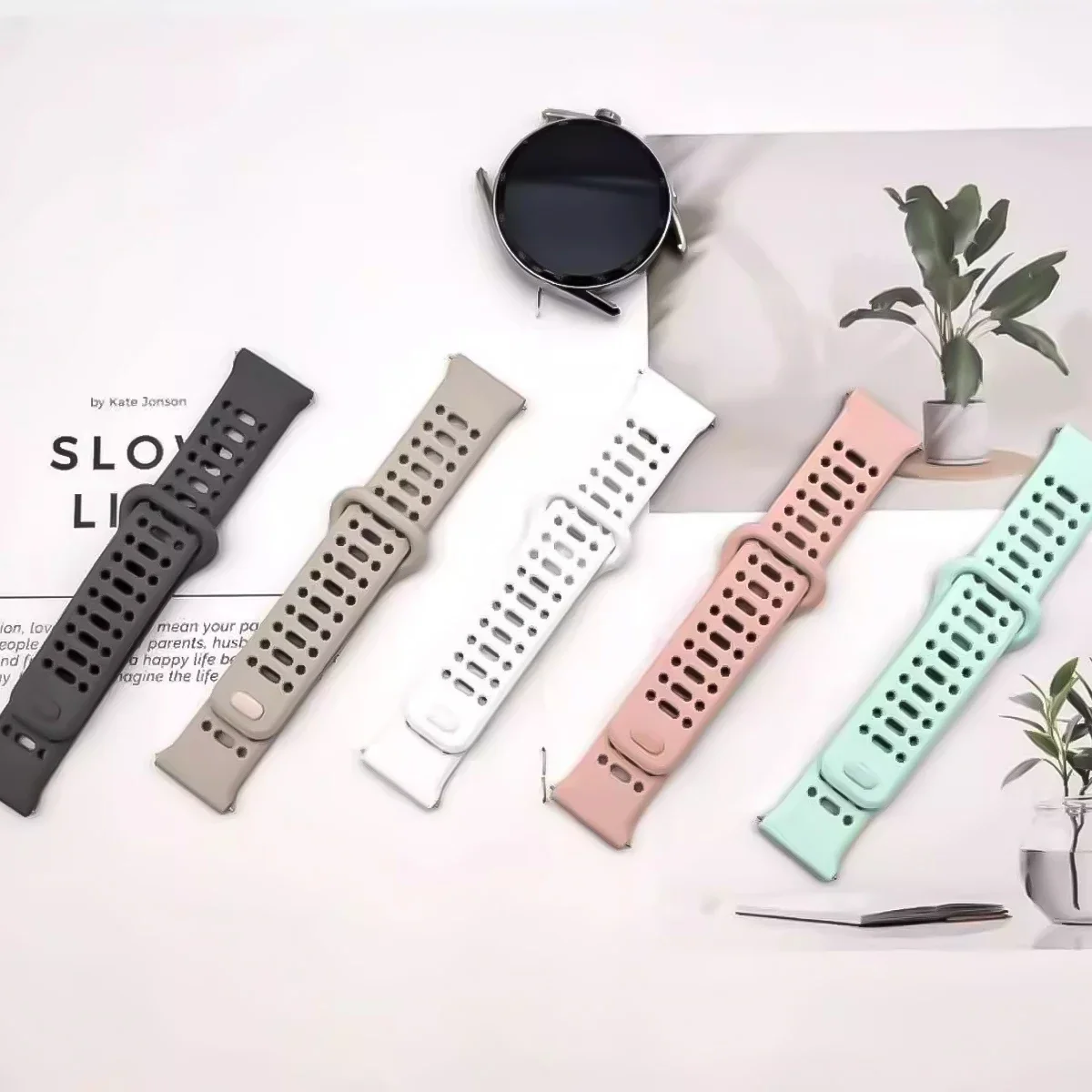 22 مللي متر سيليكون الفرقة ل Redmi ساعة 5 نشط/لايت حزام ل Redmi 3Active/لايت حزام الساعات ل Xiaomi ساعة S4 سوار إكسسوارات